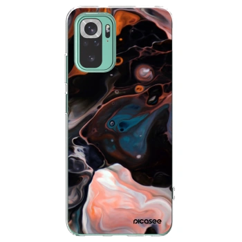 Picasee silikonska prozirna maskica za Xiaomi Redmi Note 10 Pro - Cream