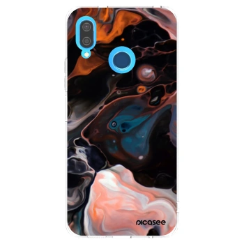 Picasee silikonska prozirna maskica za Huawei P20 Lite - Cream