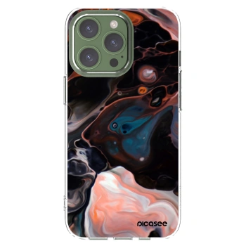 Picasee silikonska prozirna maskica za Apple iPhone 13 Pro - Cream