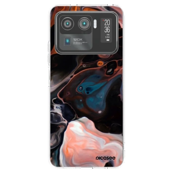 Picasee silikonska prozirna maskica za Xiaomi Mi 11 Ultra - Cream