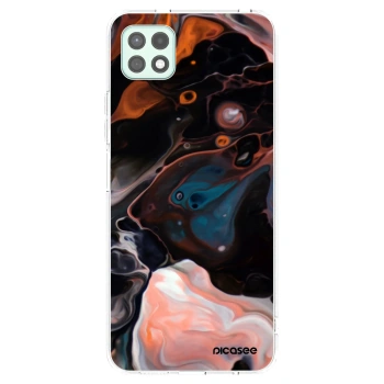 Picasee silikonska prozirna maskica za Samsung Galaxy A22 A226B 5G - Cream