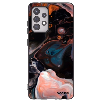 Picasee crna silikonska maskica za Samsung Galaxy A52s 5G A528B - Cream