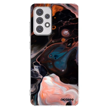 Picasee silikonska prozirna maskica za Samsung Galaxy A52s 5G A528B - Cream