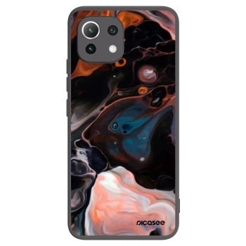 Picasee crna silikonska maskica za Xiaomi 11 Lite 5G NE - Cream