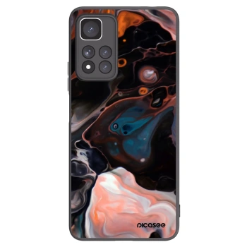 Picasee crna silikonska maskica za Xiaomi Redmi Note 11 Pro+ 5G - Cream