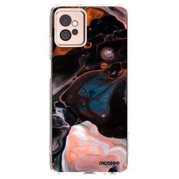 Picasee silikonska prozirna maskica za Motorola Moto G32 - Cream