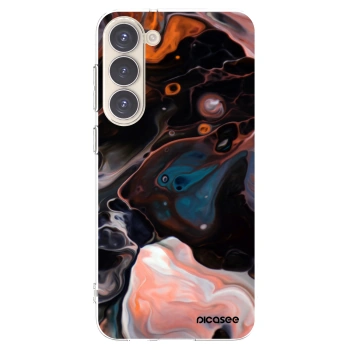 Picasee silikonska prozirna maskica za Samsung Galaxy S23+ 5G - Cream