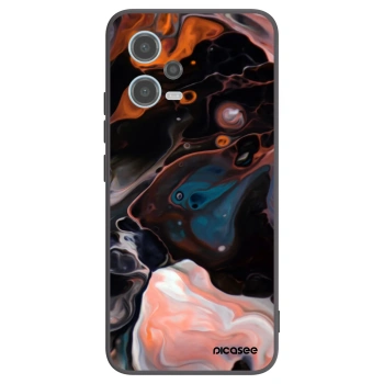 Picasee crna silikonska maskica za Xiaomi Redmi Note 12 5G - Cream
