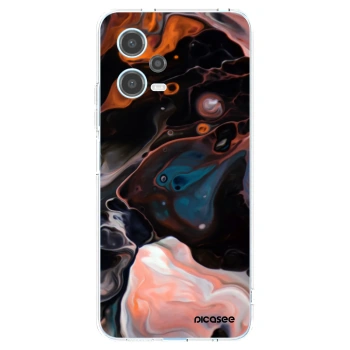 Picasee silikonska prozirna maskica za Xiaomi Redmi Note 12 5G - Cream
