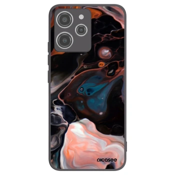 Picasee crna silikonska maskica za Xiaomi Redmi 12 4G - Cream