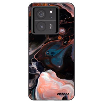 Picasee crna silikonska maskica za Xiaomi 13T Pro - Cream