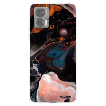 Picasee silikonska prozirna maskica za Motorola Edge 30 Neo - Cream