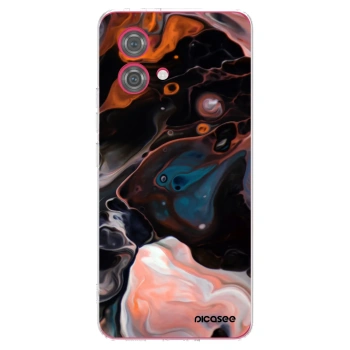 Picasee silikonska prozirna maskica za Motorola Moto G84 5G - Cream