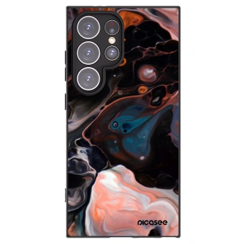 Picasee crna silikonska maskica za Samsung Galaxy S24 Ultra S928B 5G - Cream