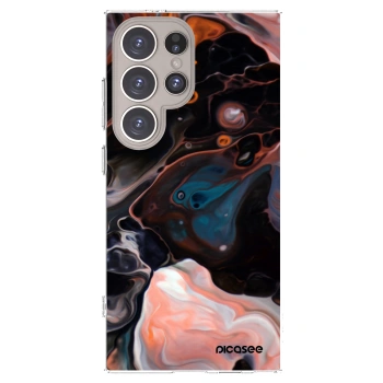 Picasee silikonska prozirna maskica za Samsung Galaxy S24 Ultra S928B 5G - Cream