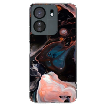 Picasee silikonska prozirna maskica za Xiaomi Redmi 13C 4G - Cream