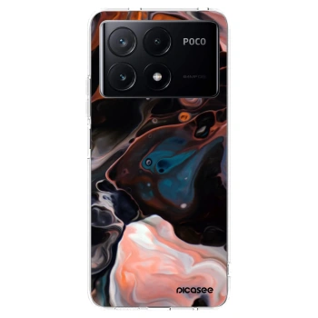 Picasee silikonska prozirna maskica za Xiaomi Poco X6 Pro - Cream