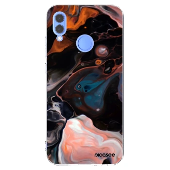 Picasee silikonska prozirna maskica za Honor 10 Lite - Cream