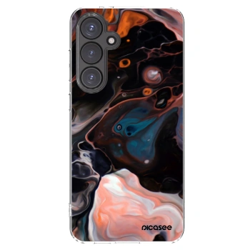 Picasee silikonska prozirna maskica za Samsung Galaxy S24 FE S721B - Cream