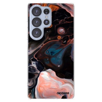 Picasee silikonska prozirna maskica za Samsung Galaxy S25 Ultra 5G - Cream