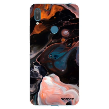 Picasee silikonska prozirna maskica za Huawei Y7 2019 - Cream