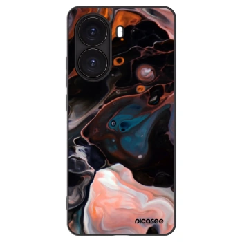 Picasee crna silikonska maskica za Xiaomi Poco X7 Pro 5G - Cream