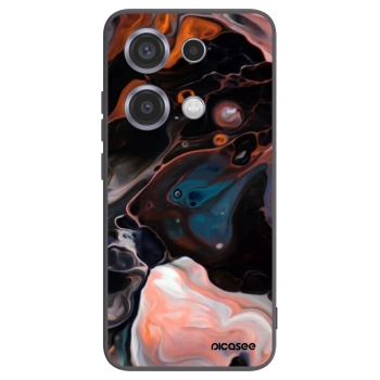 Picasee crna silikonska maskica za Xiaomi Redmi Note 14S - Cream