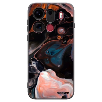 Picasee crna silikonska maskica za OPPO Find X9 Pro - Cream