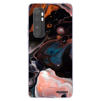 Picasee silikonska prozirna maskica za Xiaomi Mi Note 10 Lite - Cream