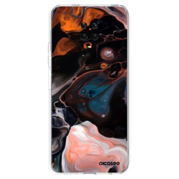 Picasee silikonska prozirna maskica za Xiaomi Redmi Note 9S - Cream
