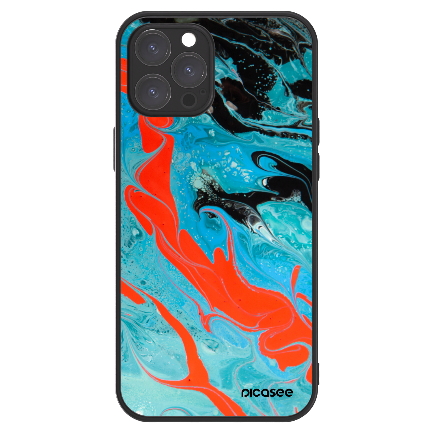 Picasee ULTIMATE CASE za Apple iPhone 12 Pro Max - Blue Magma