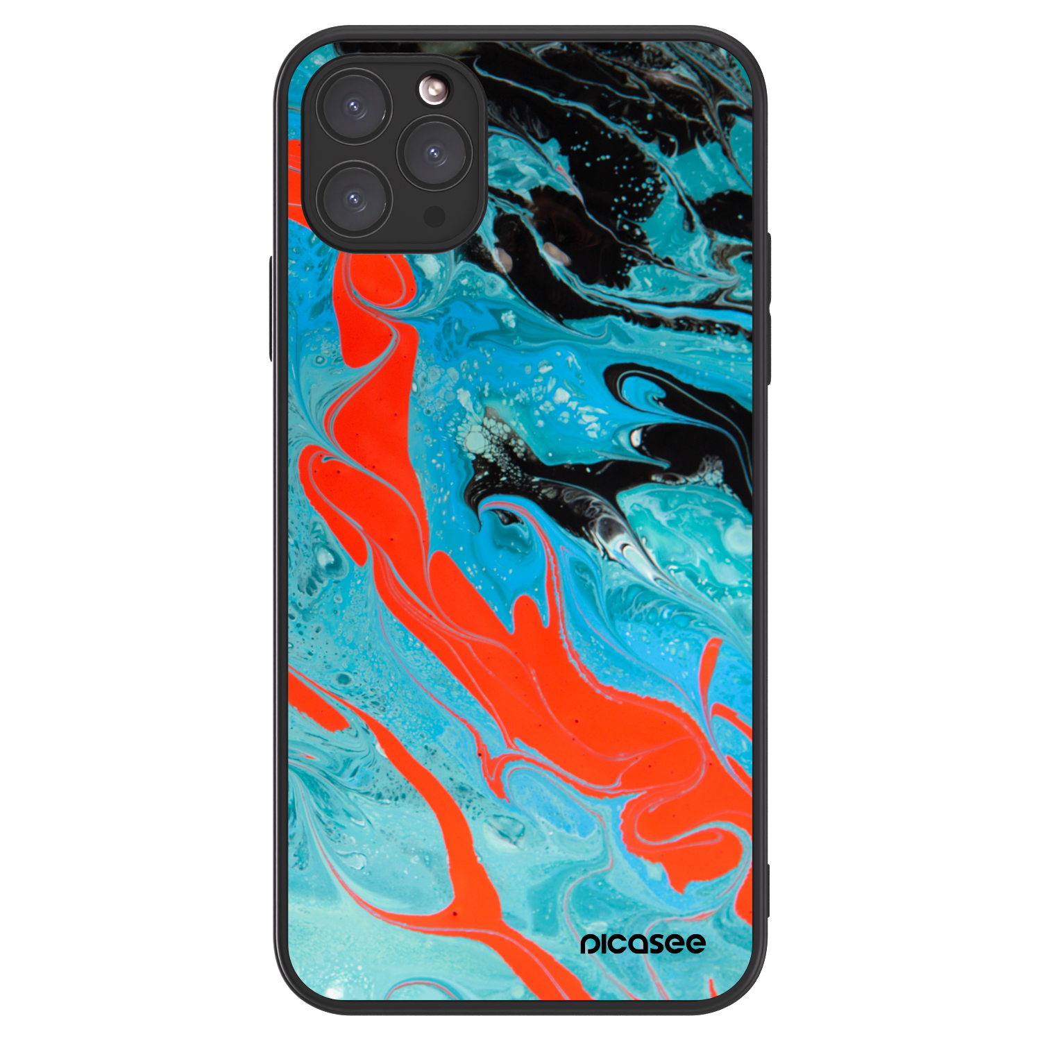 Picasee ULTIMATE CASE za Apple iPhone 11 Pro Max - Blue Magma
