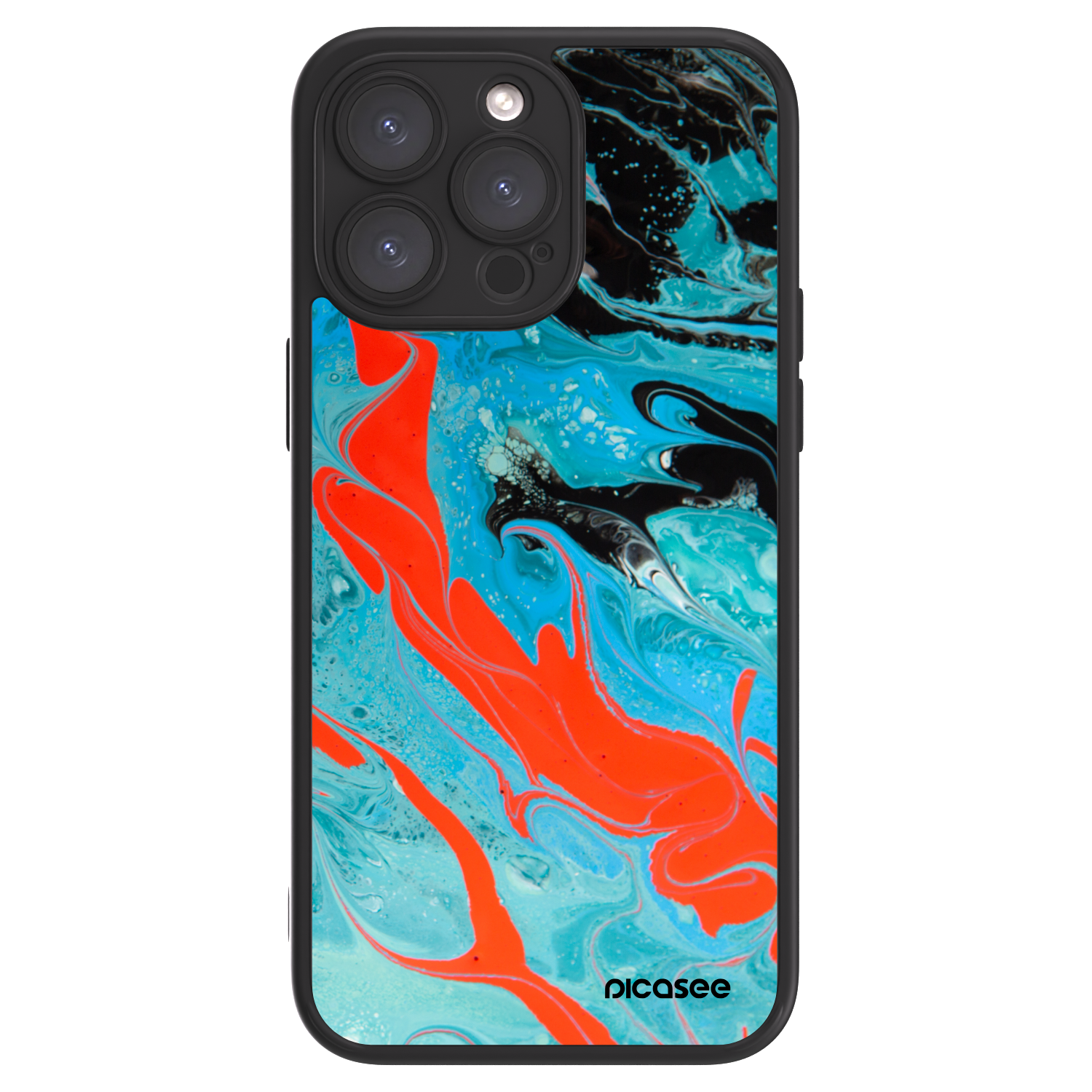 Picasee ULTIMATE CASE za Apple iPhone 15 Pro Max - Blue Magma