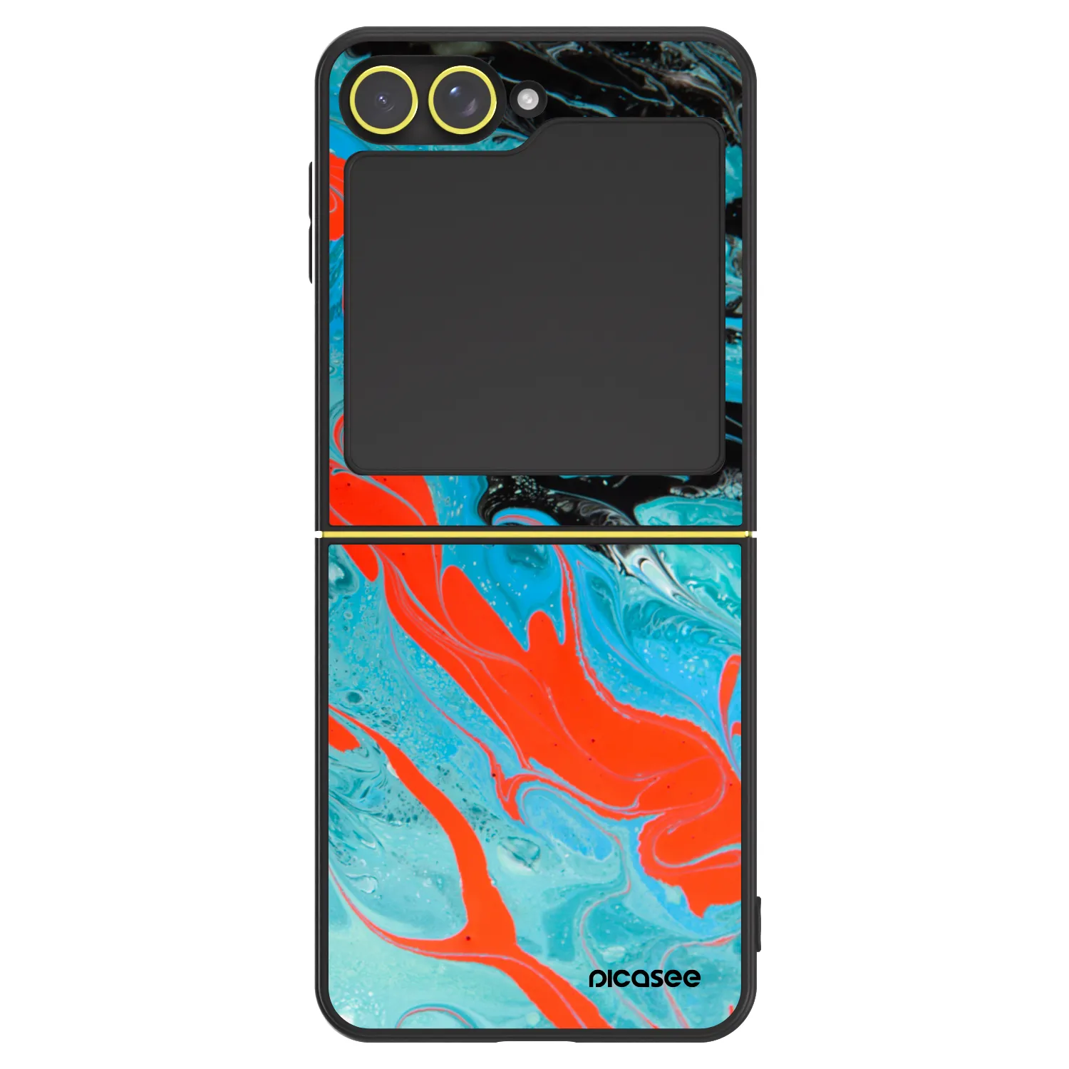 Picasee ULTIMATE CASE za Samsung Galaxy Z Flip5 5G - Blue Magma