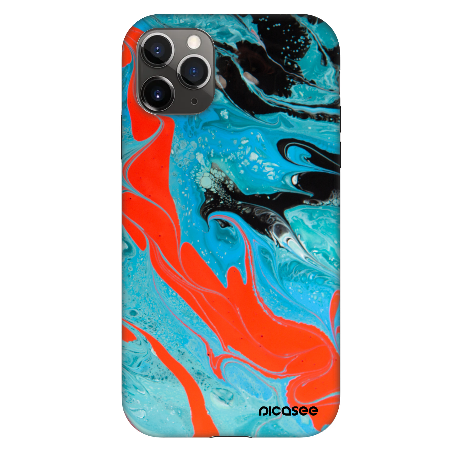 Picasee Fashion Case za Apple iPhone 11 Pro - Blue Magma