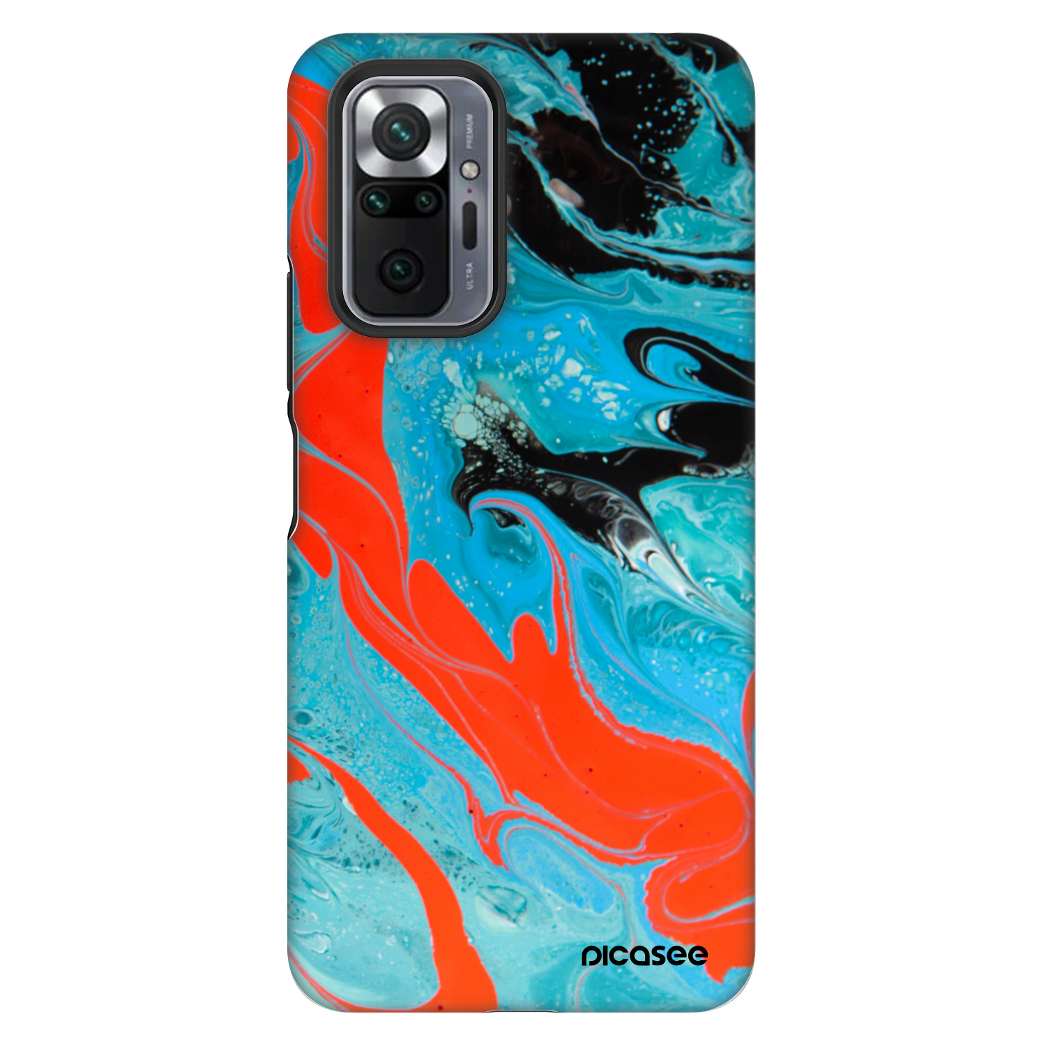 Picasee Fashion Case za Xiaomi Redmi Note 10 Pro - Blue Magma