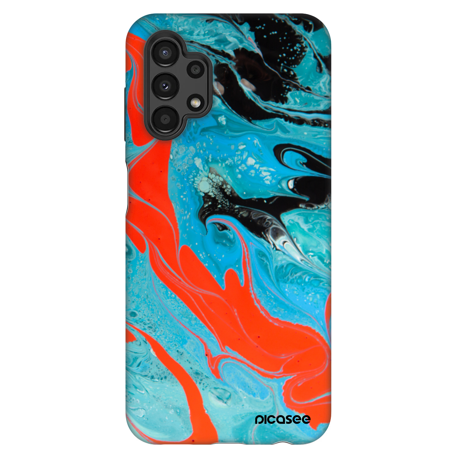 Picasee Fashion Case za Samsung Galaxy A13 4G A135 - Blue Magma