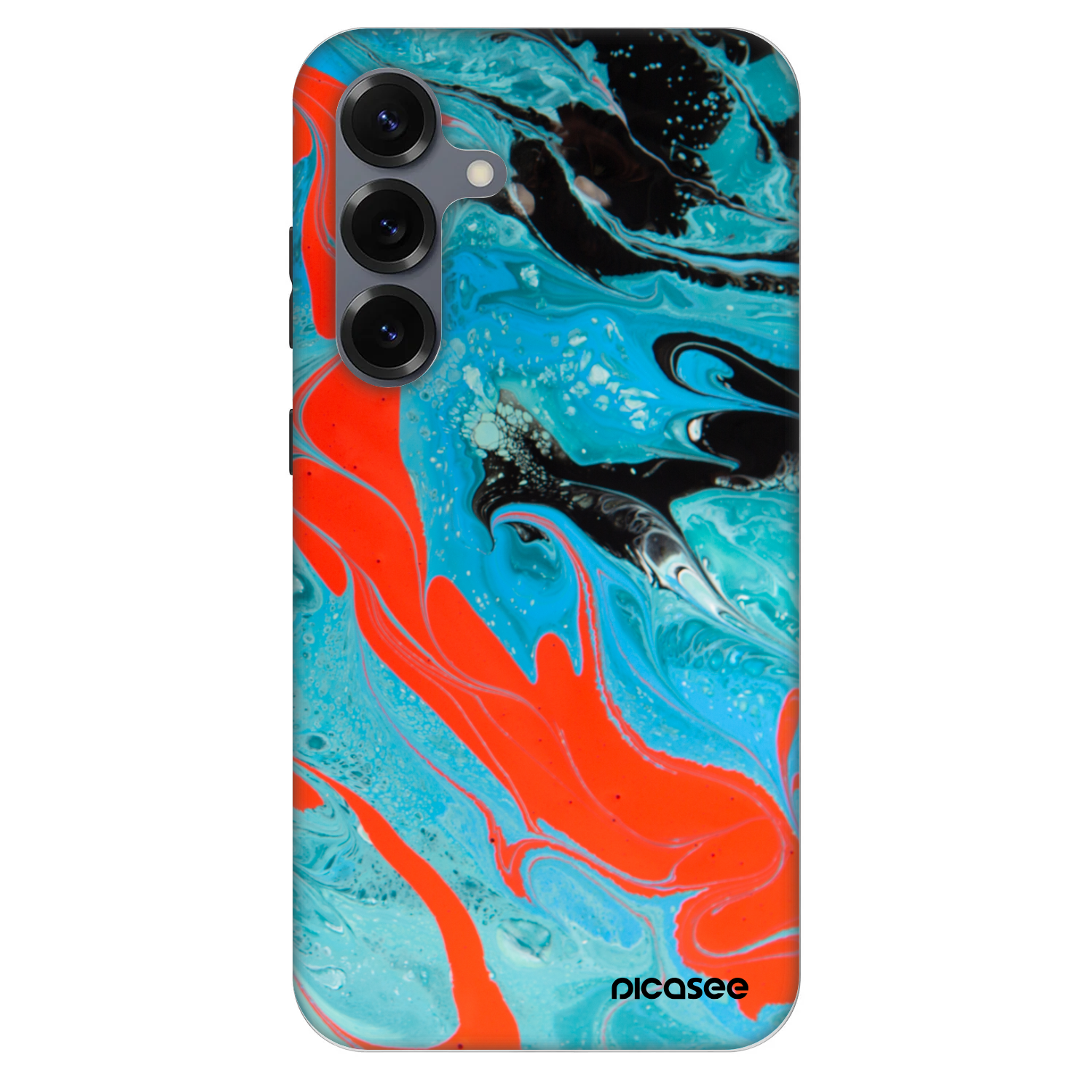 Picasee Fashion Case PowerShare pro Samsung Galaxy S25+ 5G - Blue Magma