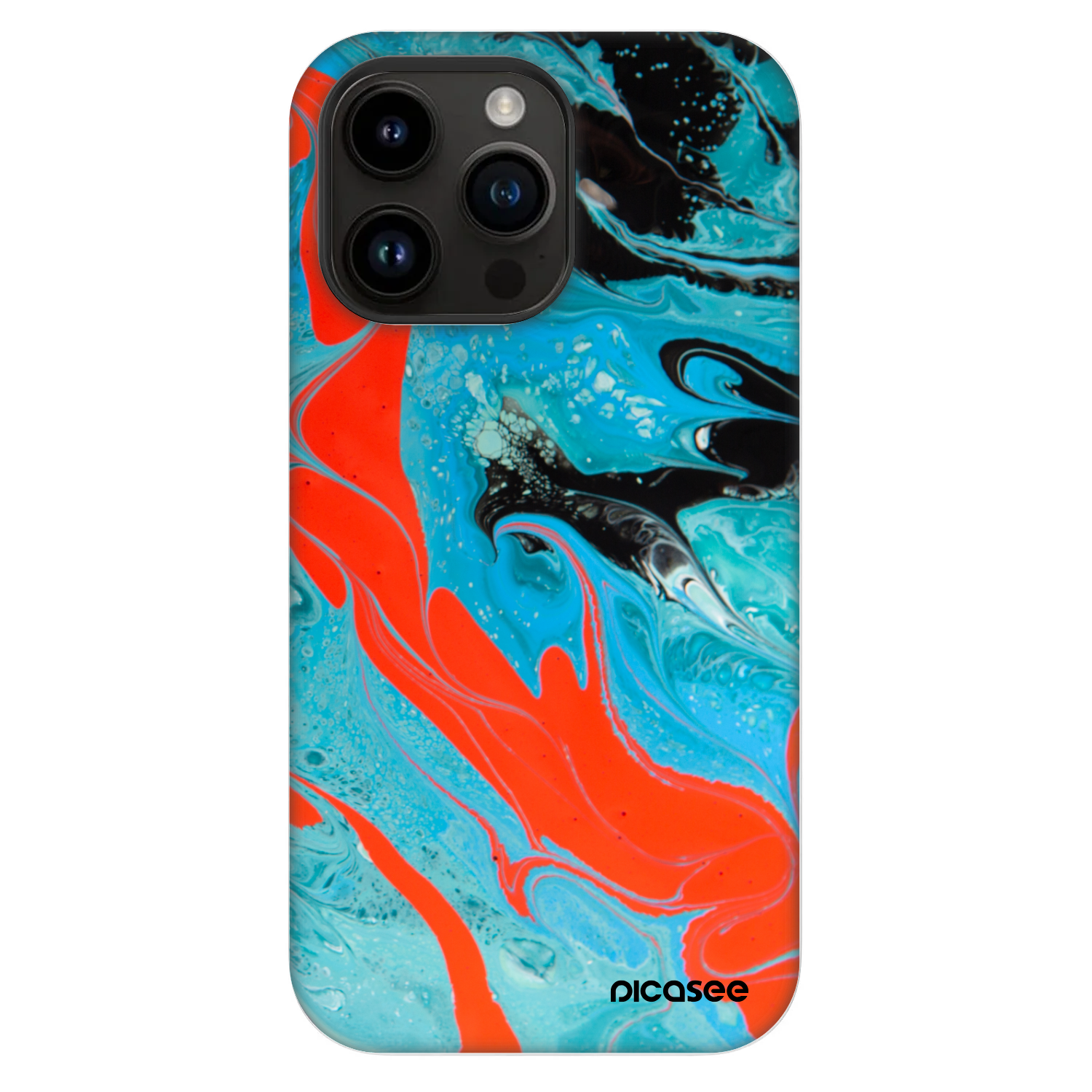 Picasee Fashion Case MagSafe za Apple iPhone 14 Pro Max - Blue Magma