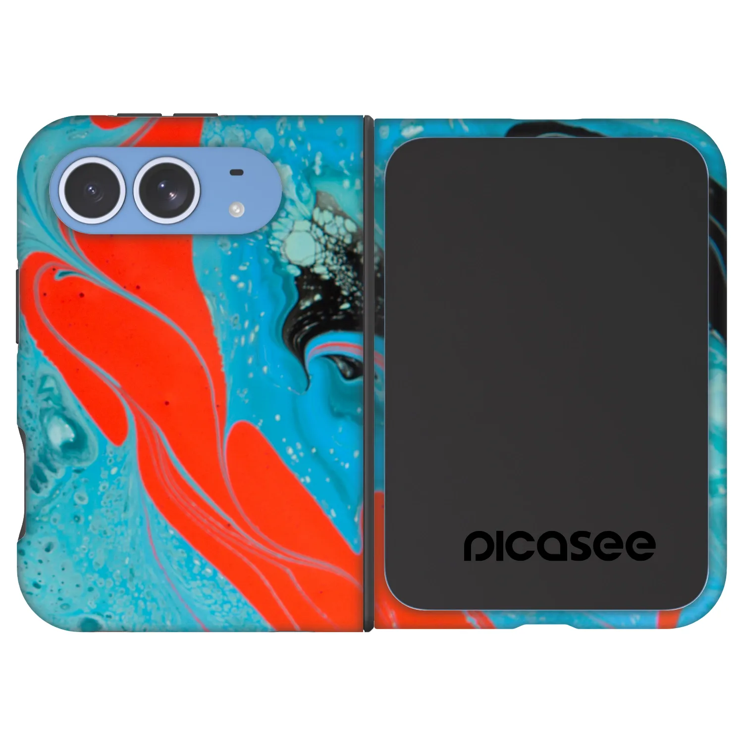 Picasee Fashion Case MagSafe za Apple iPhone Ultra - Blue Magma