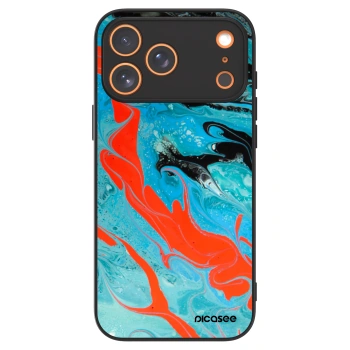 Picasee ULTIMATE CASE za Apple iPhone 17 Pro Max - Blue Magma