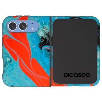 Picasee Fashion Case MagSafe za Apple iPhone Ultra - Blue Magma