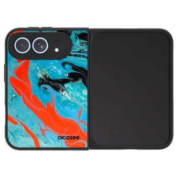 Picasee ULTIMATE CASE MagSafe za Apple iPhone Ultra - Blue Magma