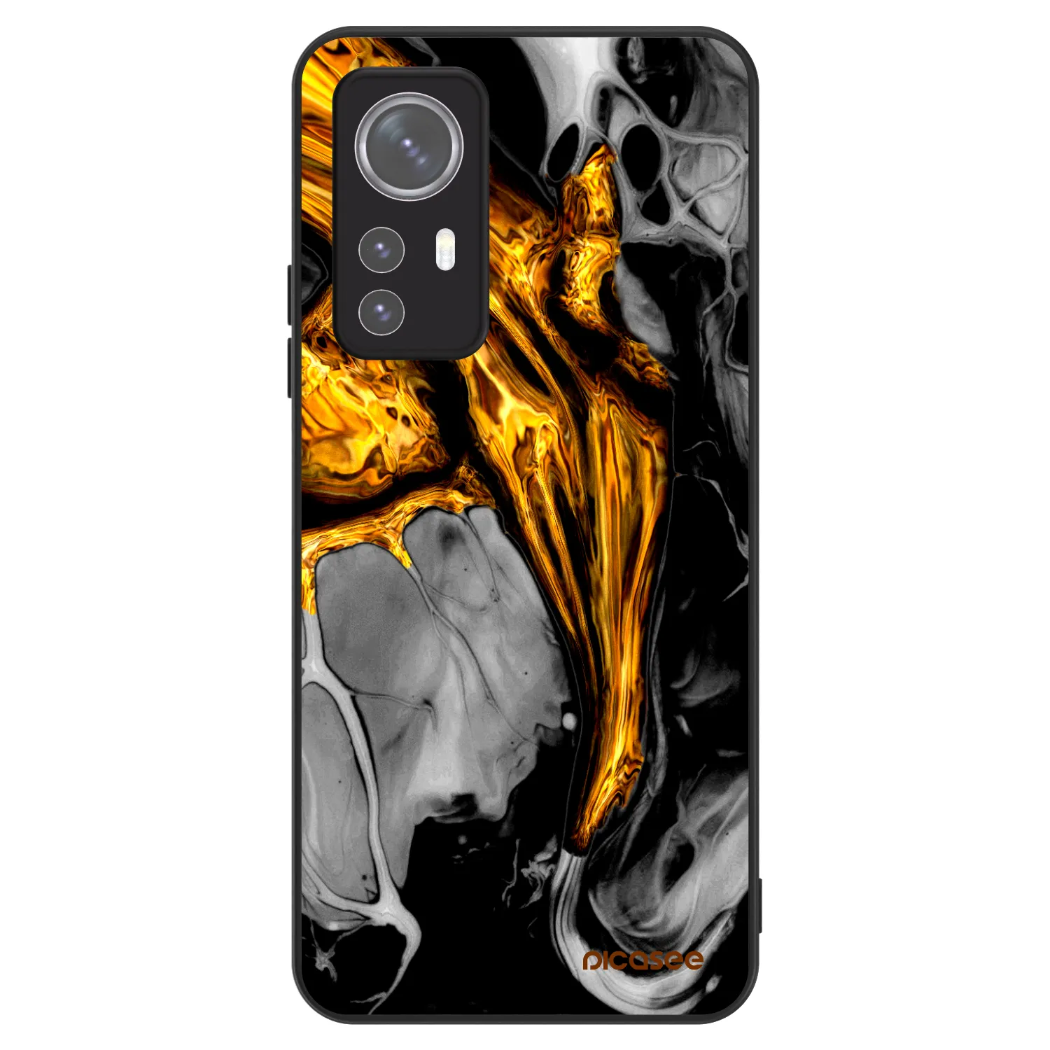 Picasee ULTIMATE CASE za Xiaomi 12 - Black Gold