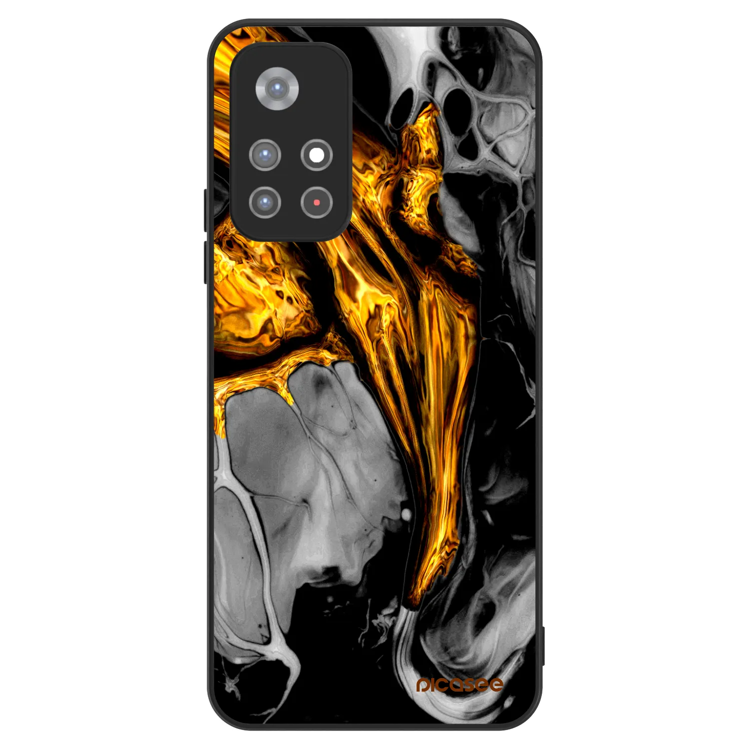 Picasee ULTIMATE CASE za Xiaomi Redmi Note 11S 5G - Black Gold