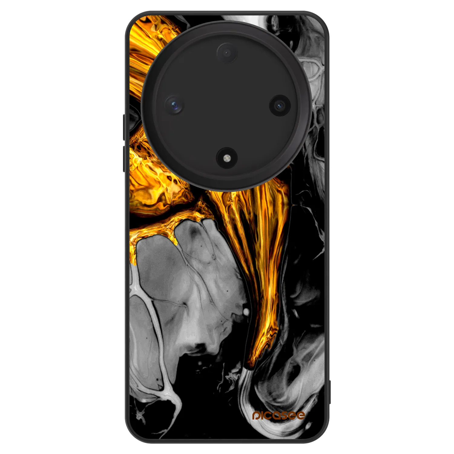 Picasee ULTIMATE CASE za Honor Magic6 Lite 5G - Black Gold