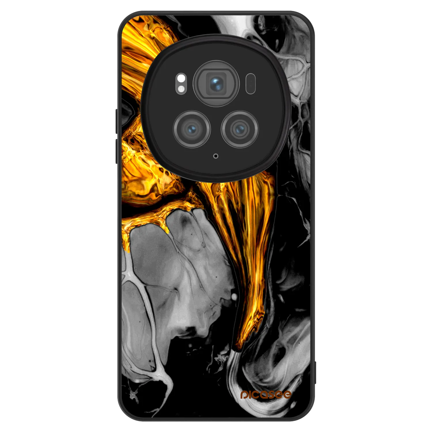 Picasee ULTIMATE CASE za Honor Magic6 Pro - Black Gold