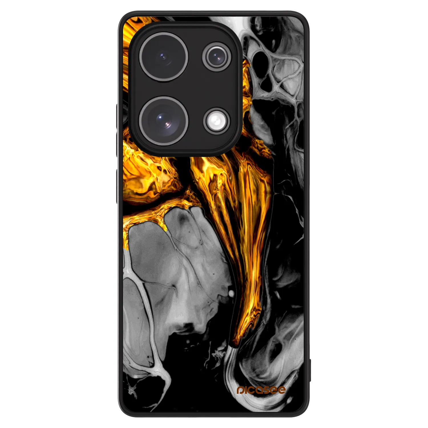 Picasee ULTIMATE CASE za Xiaomi Redmi Note 13 Pro 4G - Black Gold