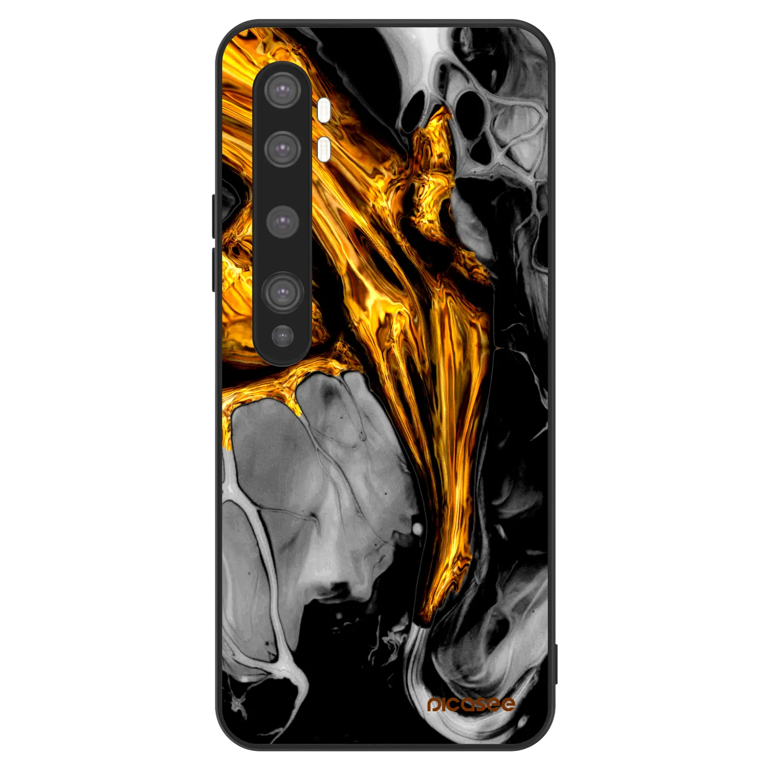 Picasee ULTIMATE CASE za Xiaomi Mi Note 10 (Pro) - Black Gold