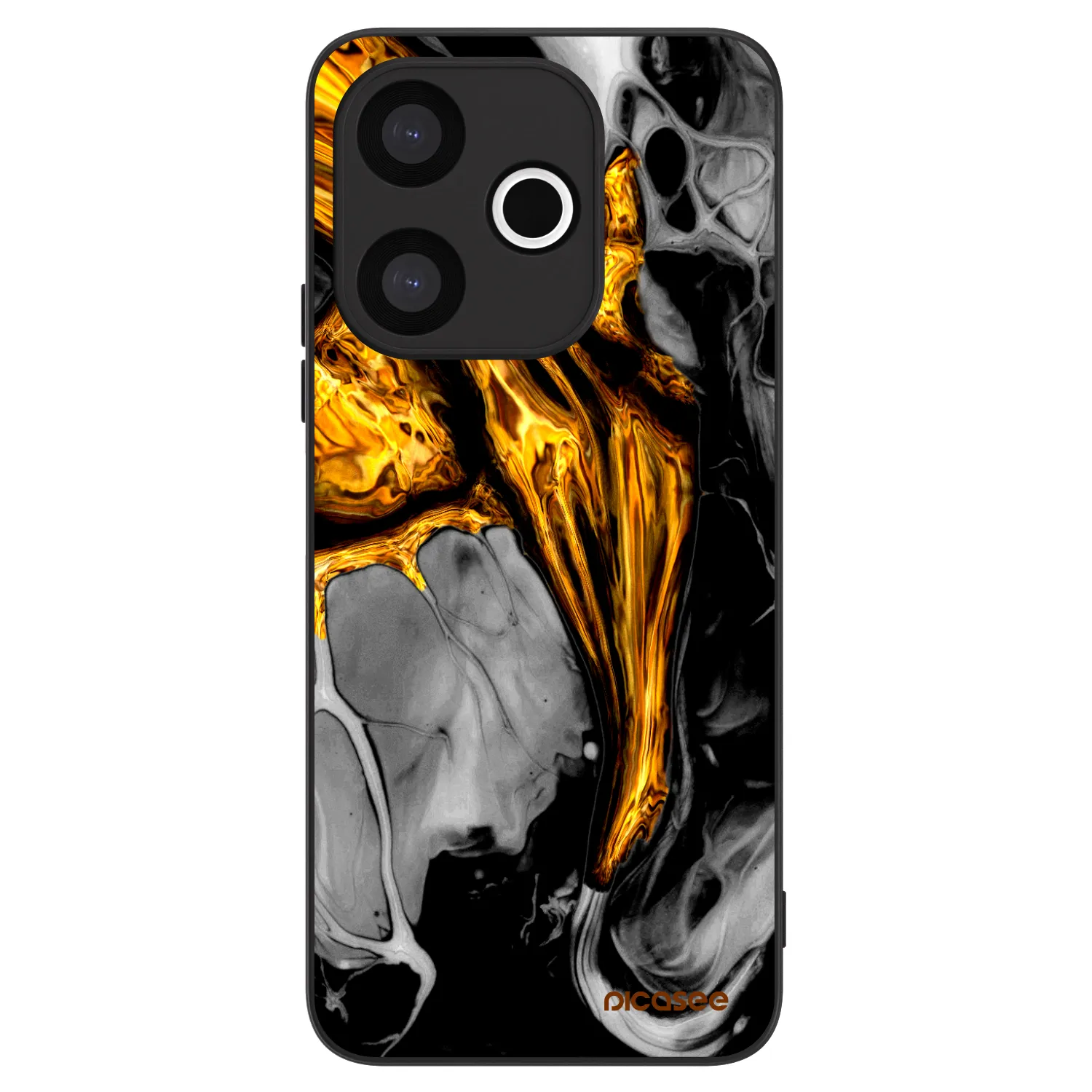 Picasee ULTIMATE CASE za Xiaomi Redmi 13 4G - Black Gold